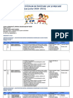 2020-2021 PROIECTARE I JOC ȘI MIȘCARE OLI