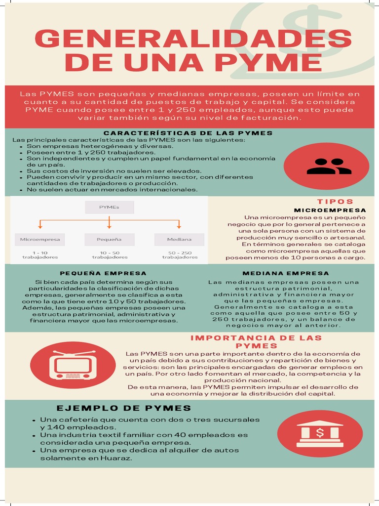 Generalidades de Una Pyme | PDF | Pequeñas y medianas empresas | Economias