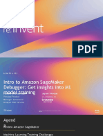 NEW LAUNCH REPEAT 1 Intro To Amazon SageMaker Debugger Get Insights Into ML Model Training AIM216-R1