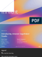 NEW LAUNCH REPEAT 1 Introducing Amazon SageMaker Studio, The First Full IDE For ML AIM214-R1