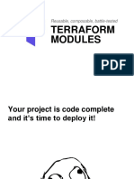 Terraform Modules: Reusable, Composable, Battle-Tested