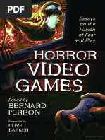 Horror Video Games - Essays On The Fusion of Fear and Play by Bernard Perron - Clive Barker