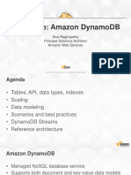 Deep Dive: Amazon Dynamodb: Siva Raghupathy Principal Solutions Architect Amazon Web Services