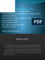 ASK e FSK: técnicas básicas de modulação digital