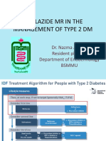 Gliclazide MR in The Management of Type 2 DM: Dr. Nazma Akhtar Resident Phase B Department of Endocrinology Bsmmu