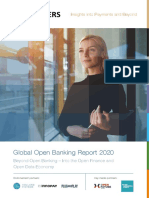 The Global Open Banking Report 2020 Beyond Open Banking Into The Open Finance and Open Data Economy
