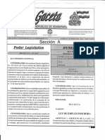 Ley de Empleo Por Hora Gaceta Decreto 354 2013