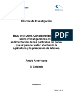 Informe Estudio Polvo Sobre Vegetacion RCA 1167