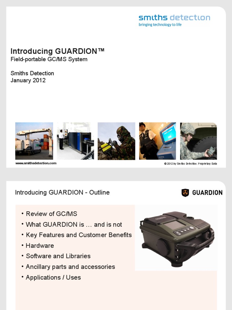 Introducing GUARDION Jan 2012 | PDF | Gas Chromatography | Mass ...