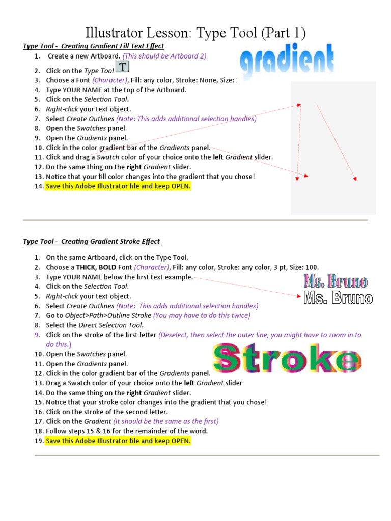 type tool adobe illustrator
