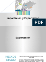 Importacion y Exportacion