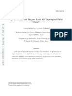 QP-Structures of Degree 3 and 4D Topological Field Theory: MISC-2010-01