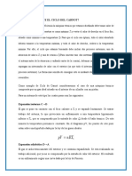 Ciclo de Carnot: procesos isotermos y adiabáticos