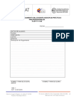 Reporte de Seguimiento Del Docente Asesor de Prácticas Pre-Profesionales R-OP-71-11-08