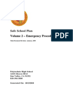 Safe School Plan Volume 2 2010-11