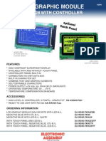 Lcd-Graphic Module: 240X128 With Controller