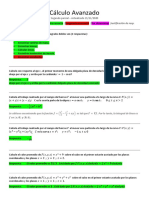 Parcial 2 Calculo Avanzado - Preguntero Verde (Full) (21-11-2020)