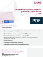 Presentacion Pobreza Monetaria Caracterizacion Clases Sociales 2020