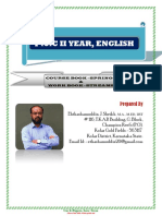 2nd Puc English Notes and Work Book by Ehthashamuddin