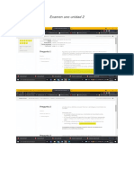 Examen Uno Unidad 2