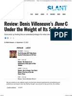 Dune Review Denis Villeneuve Timothee Chalamet