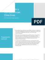 Habilidades y Competencias Directivas