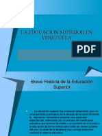 La Educacion Superior