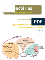 Teórica 5 - Bactérias - Características Gerais