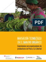 Innovación tecnológica banano orgánico