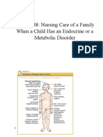 Chapter 48: Nursing Care of A Family When A Child Has An Endocrine or A Metabolic Disorder