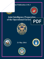 JP 2-01-3 Joint Intelligence Preparation of the Operational Environment