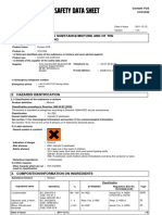 Safety Data Sheet: Identification of The Substance/Mixture and of The Company/Undertaking 1