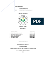 CJR Metode Destilasi - Kelompok 3 - PSPK 2019a