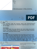 Pengantar Pengolahan Citra Digital