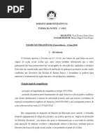 ponto de direito administrativo 2011