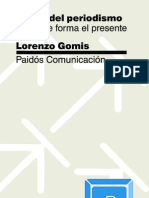 Teoria Del Periodismo - Como Se Forma El Presente (Lorenzo Gomis)
