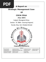 Download 13886348-Coca-Cola-Report-on-Strategic-Management-case-2007 by Raza Naseem SN52513344 doc pdf