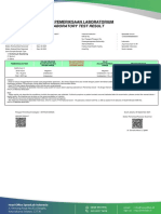 Hasil Pemeriksaan Laboratorium: Laboratory Test Result