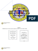 21 Century Literature From The Philippines and The World: Grade 12 - Quarter 1 - Week 3