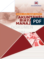 Certificate in Accounting, Finance, And. Business (Cafb) Iai - Modul Akuntansi Biaya Dan Manajemen by Ikatan Akuntan Indonesia (Iai)