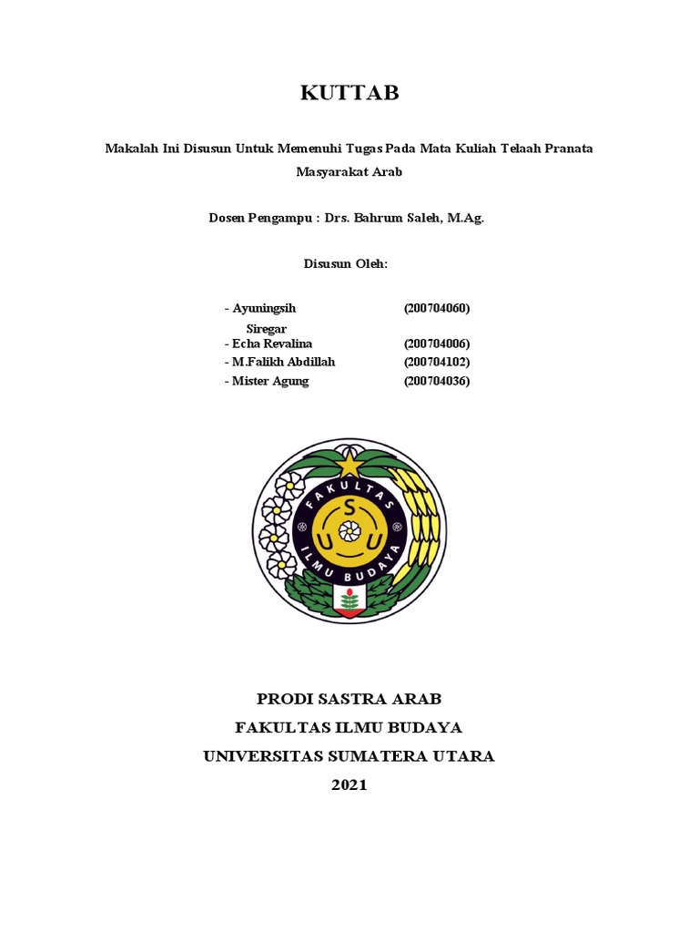 Sejarah dan Peran Kuttab dalam Pendidikan | PDF | Karier & Perkembangan