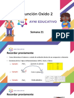 Clase Quimica Semana 21-2 Funcion Óxido Acido (Anhídrido)