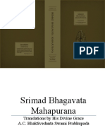 Srimad Bhagavatam Mahapurana For Printing