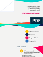 Pengguna Basis Data