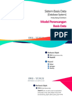 Model Perancangan Basis Data