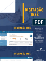 Digitação INSS passo a passo