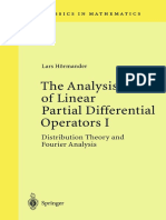 The Analysis of Linear Partial Differential Operators