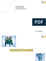 Semana 9 - Hidrociclones 2020