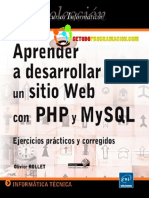 Aprender A Desarrollar Un Sitio Web Con PHP y MySQL