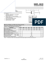 6A Diodes Datasheet